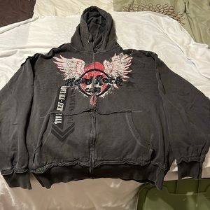 Hard Rock Cafe fully zip sweatshirt